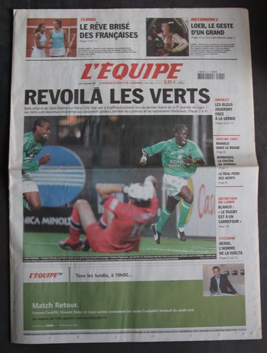 équipe saint étienne - l’Équipe, saint-Étienne