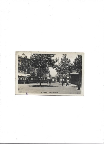 Saint etienne cartolina - saint,