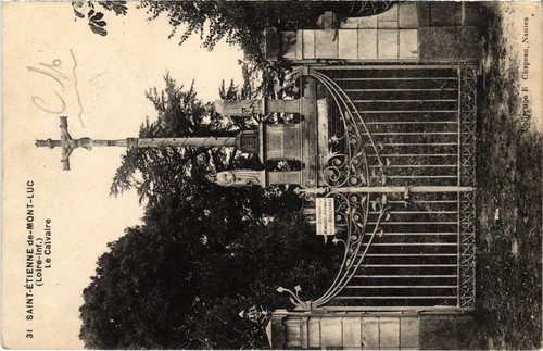 Cpa saint étienne mont luc - cpa, saint-Étienne-de-mont-luc