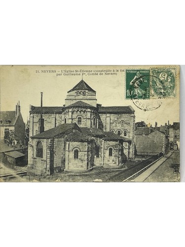 Nevers chiesa di santo - nevers,