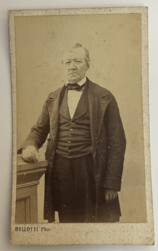 Vecchia foto cdv bellotti - foto, a