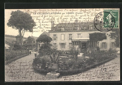 Cpa véron chateau du - véron,,