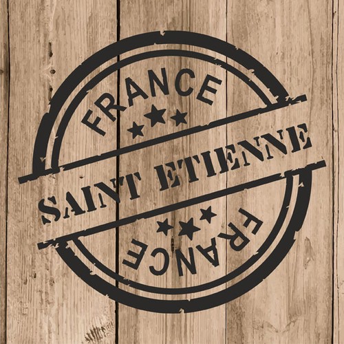 Adesivo saint etienne vinile - saint,